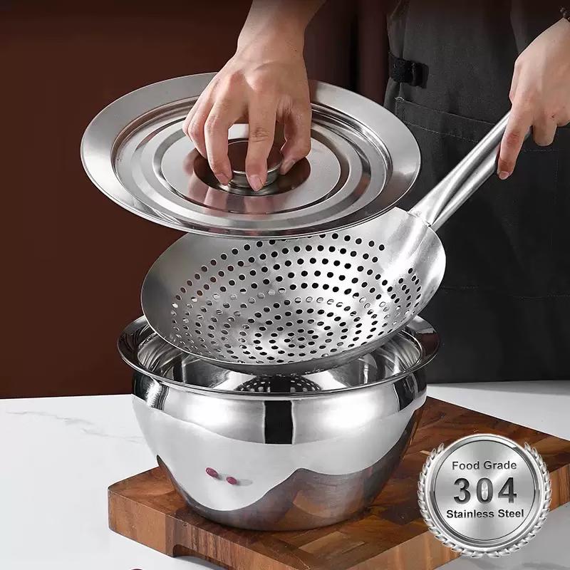 ZISIZ Stainless Steel Oil Basin Set