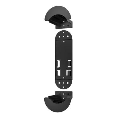 Space Saving Cable Management Hanger Bracket ABS Wall Mounted Holder Stand for Multiple Cables