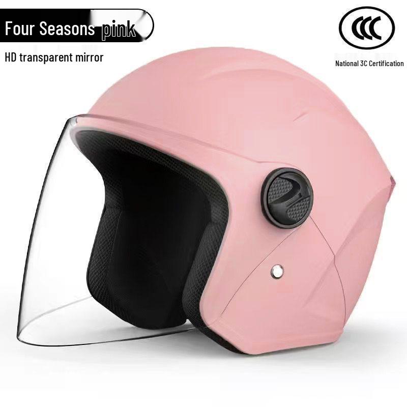Universal Anti-fog Electric Vehicle Helmet for Men and Women - All-Season, Winter Warmth