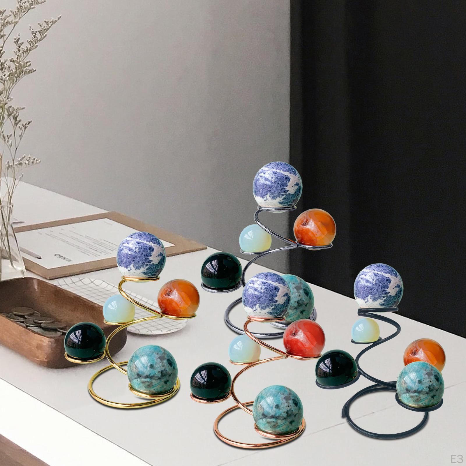 Хрустальный шар металлический держатель кронштейна стабильные сферы для общежития — фото 4