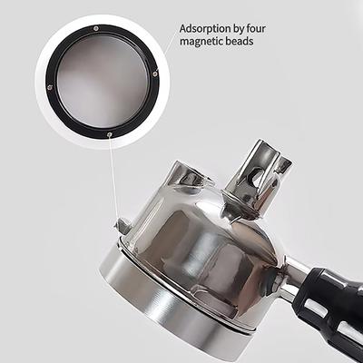 Coffee Catcher Ring Anti-Fly Powder Ring Grinder Catcher Ring 51Mm 53Mm 58Mm Coffee Handle Cloth Powder Dosing Ring Coffee Tools