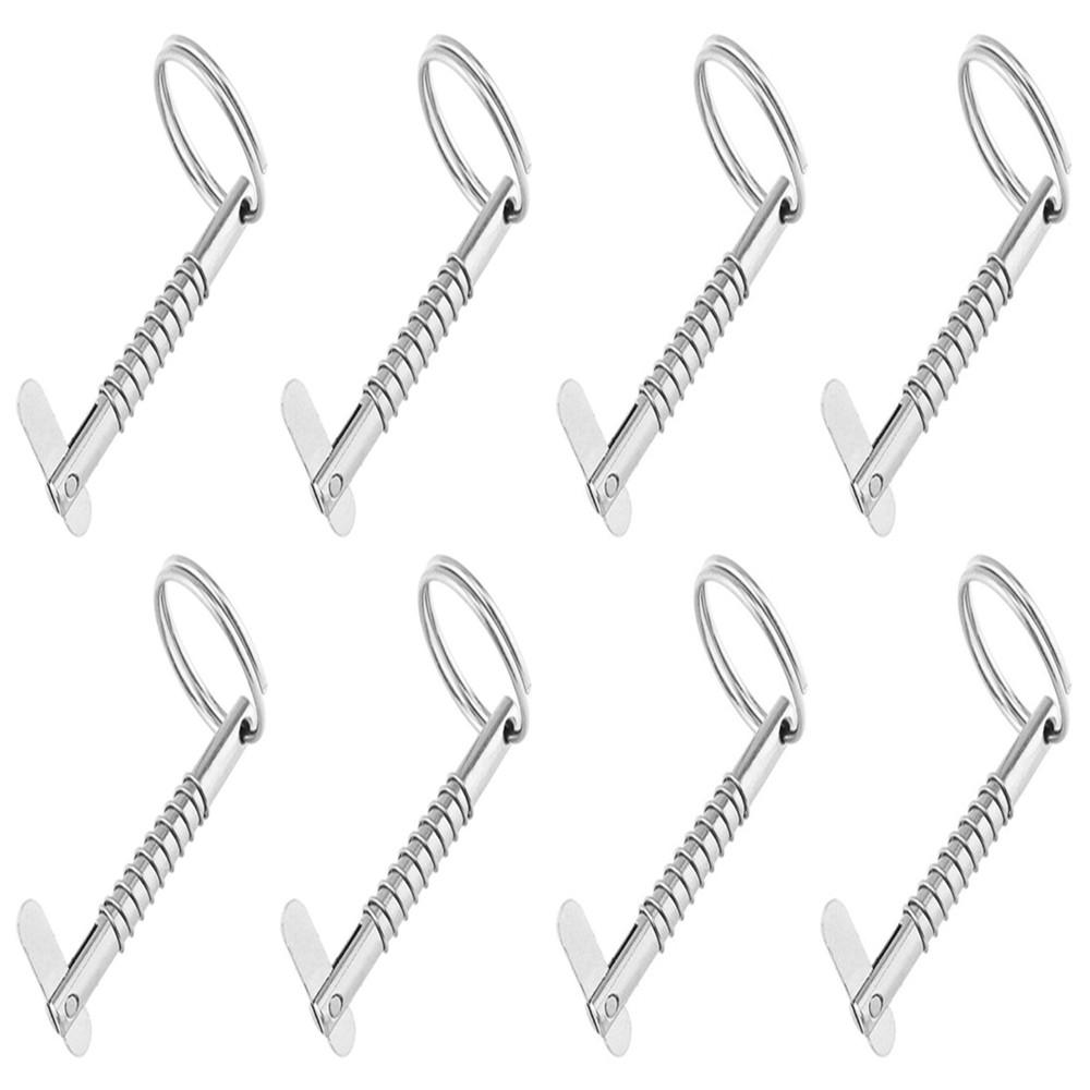 

5 мм BSET MATEL морской класс 316, быстроразъемный штифт из нержавеющей стали для лодки, шарнир верхней палубы бимини, морская фурнитура, лодка 8pcs