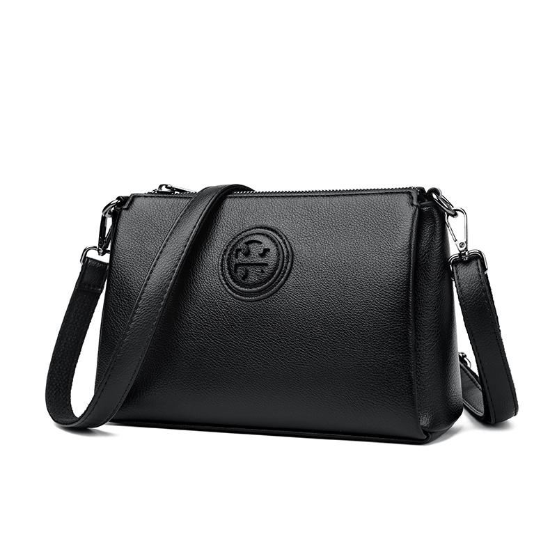 Versatile PU Crossbody Bags for Women Stylish High Quality Brand Design Zipper Solid Color Pattern Casual Daily Use Shoulder Bag
