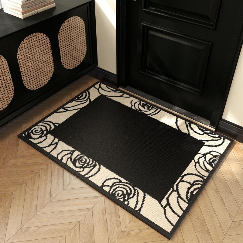 High-End Chinese Style Entrance Doormat: Dirt-Resistant Rug for Front Door, Living Room, Bedroom, or Hallway