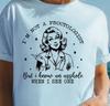 I'm Not A Proctologist T-shirt | Funny Retro Woman Illustration Tee, Nurse Shirt