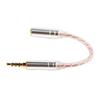 Male To Female Audio Cable Headset Conversion Cable Adapter Fit for HiFiman ZX300A