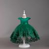 Girls' Performance Lace Tulle Skirt - Birthday Party Outfit for Ages 1+