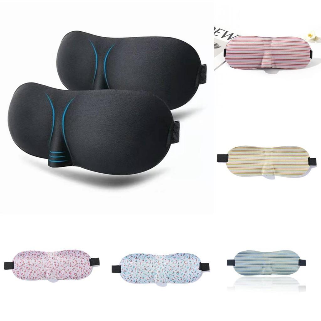 3d Stereoscopic Light Blocking Breathable Sleep Eye Mask For Travel And Sleep Improvement
