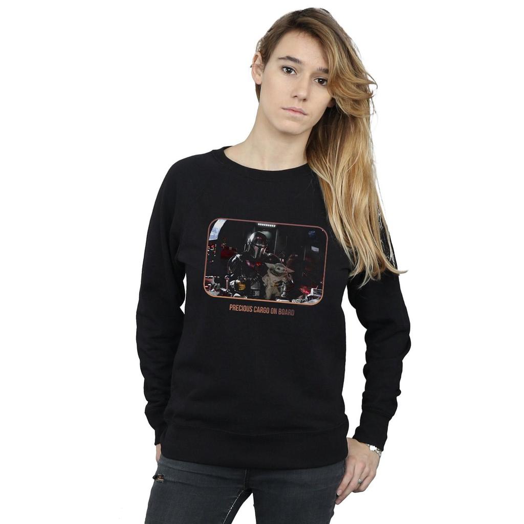 STAR WARS Womens/Ladies The Mandalorian Precious Cargo Sweatshirt
