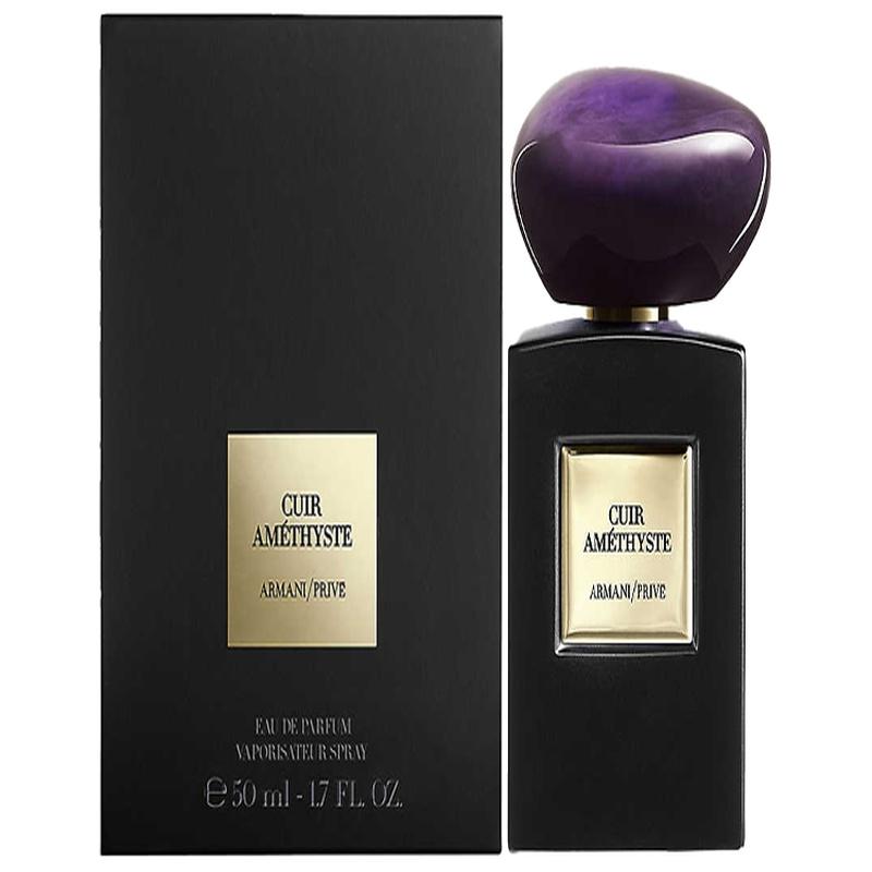Armani Collection Amethyst Perfume Haute Couture Private Collection Leather Fragrance Perfume EDP Rose Violet Benzoin 50ml/100ml