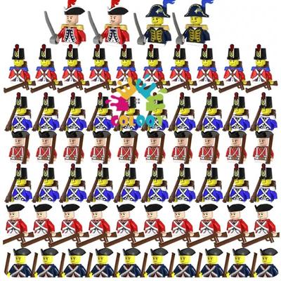 Kids Building Blocks Toy Napoleonic Wars Military Empire Governor Navy Military WW2 Mini Dolls Soldier Duke Medieval Officer
