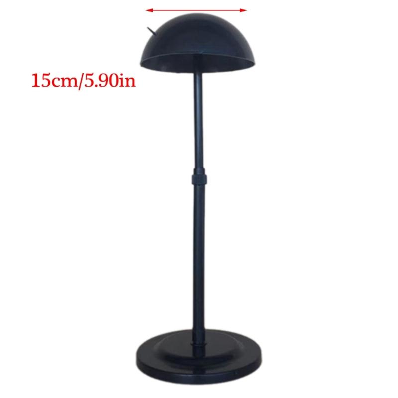 Removable Portable Wigs Stand Plastic Wigs Storage Organized for Convenient Home or Travel Use by Hair Professionals