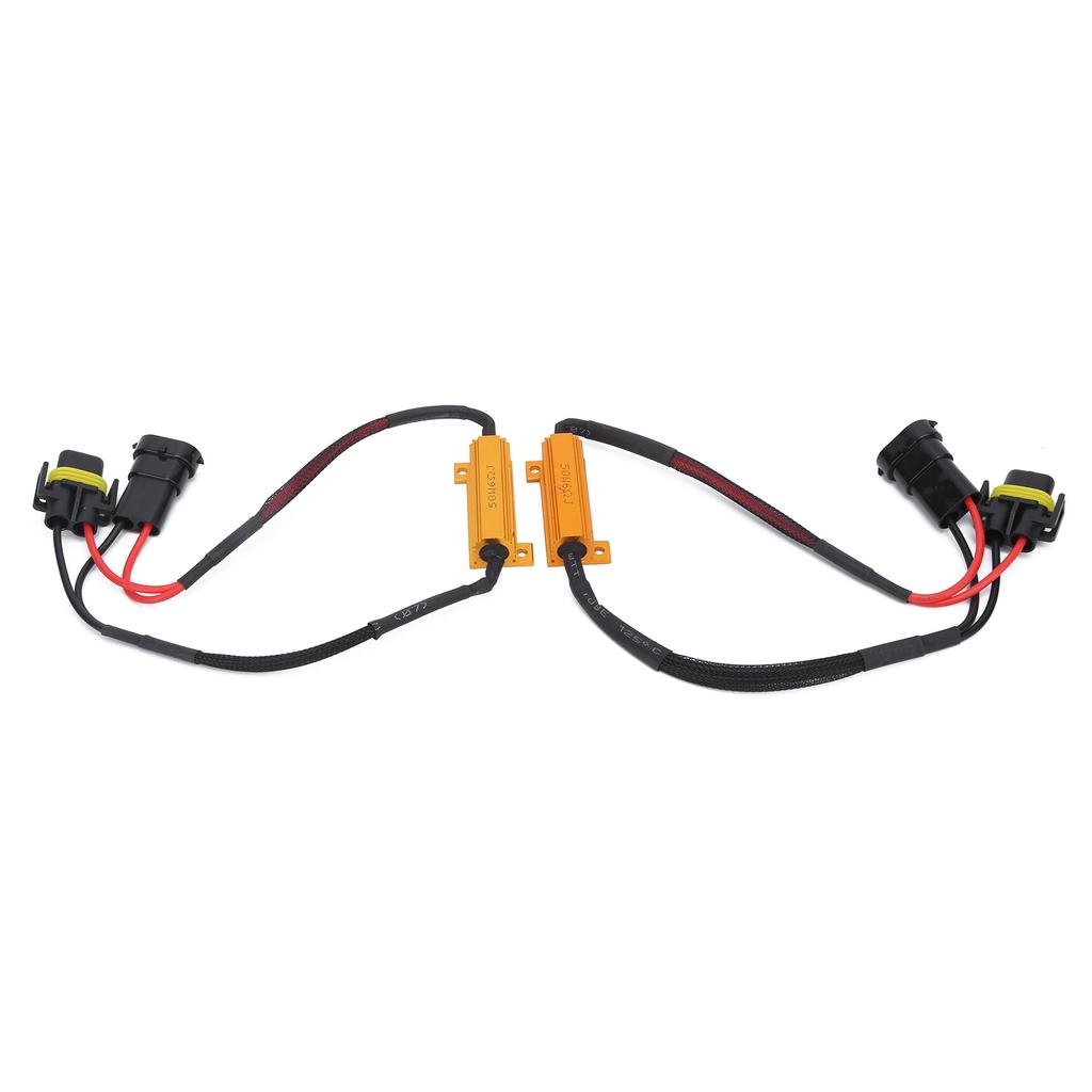 2 Stück H11 LED Nebelscheinwerfer Decoder 50W 12V Lastwiderstand Auto PKW Scheinwerfer Anti-Flimmern Canbus