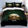 "Skull Decor Set Halloween Party" Soft Comfortable Duvet Cover Bedding Set Included 1*Duvet Cover & 2*Pillowcases gift