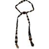 Stylish and simple fabric splicing adjustable necklace women's niche design high-end collarbone chain 1111 new jewelry