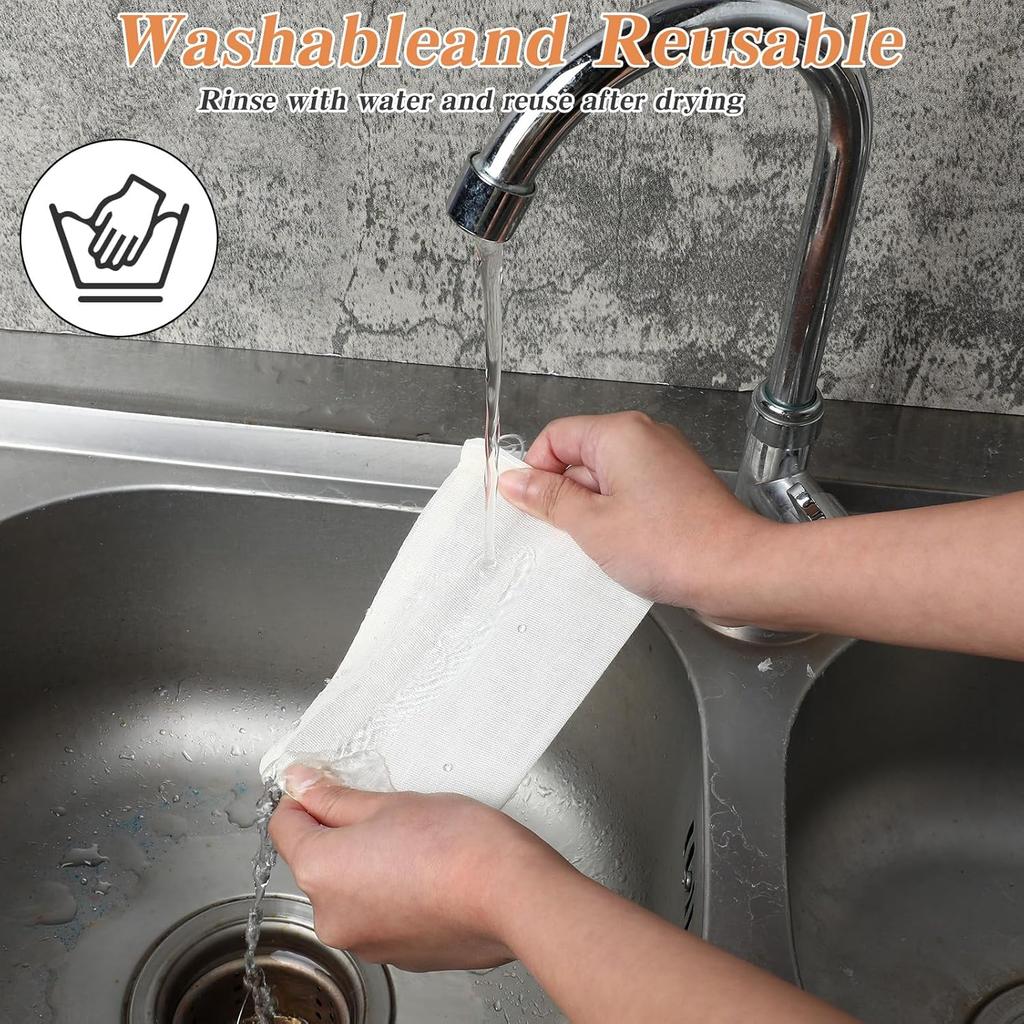 20Pcs Spice Bags for Cooking Unbleached Reble Tea Bags, Muslin Drawstring Cheese Cloth Cotton Bag for Straining Sachet Bag Loose Leaf Tea (6x4