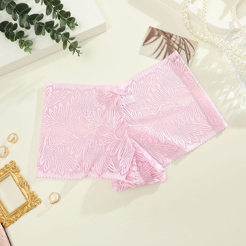 FINETOO 1Pcs Sexy Lace Panties for Women Floral Hollow Out Cheekie Style Sexy Underwear Female Intimates Lingerie Finetoo Design Panties
