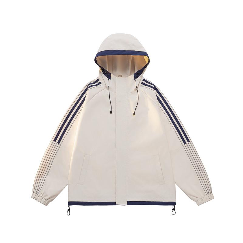 Jacket Men and Women with The Same Section of The New Spring and Autumn Tide Ins Hundred Dopamine Couple Paragraph Jacket Men