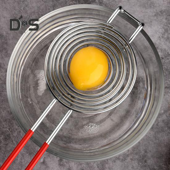 Separatore Per Uova In Acciaio Inox 304 | Filtra Tuorlo E Albume Senza Sporcare | Accessorio Da Cucina Ergonomico | Facile Da Usare