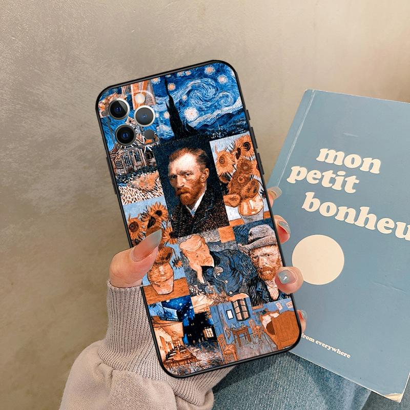 Renaissance Famous painting Collage Case For iPhone 17 Air 16 15 14 13 11 12 Pro Max 13 mini XR 15 16 Plus 16e Back Cover Shell