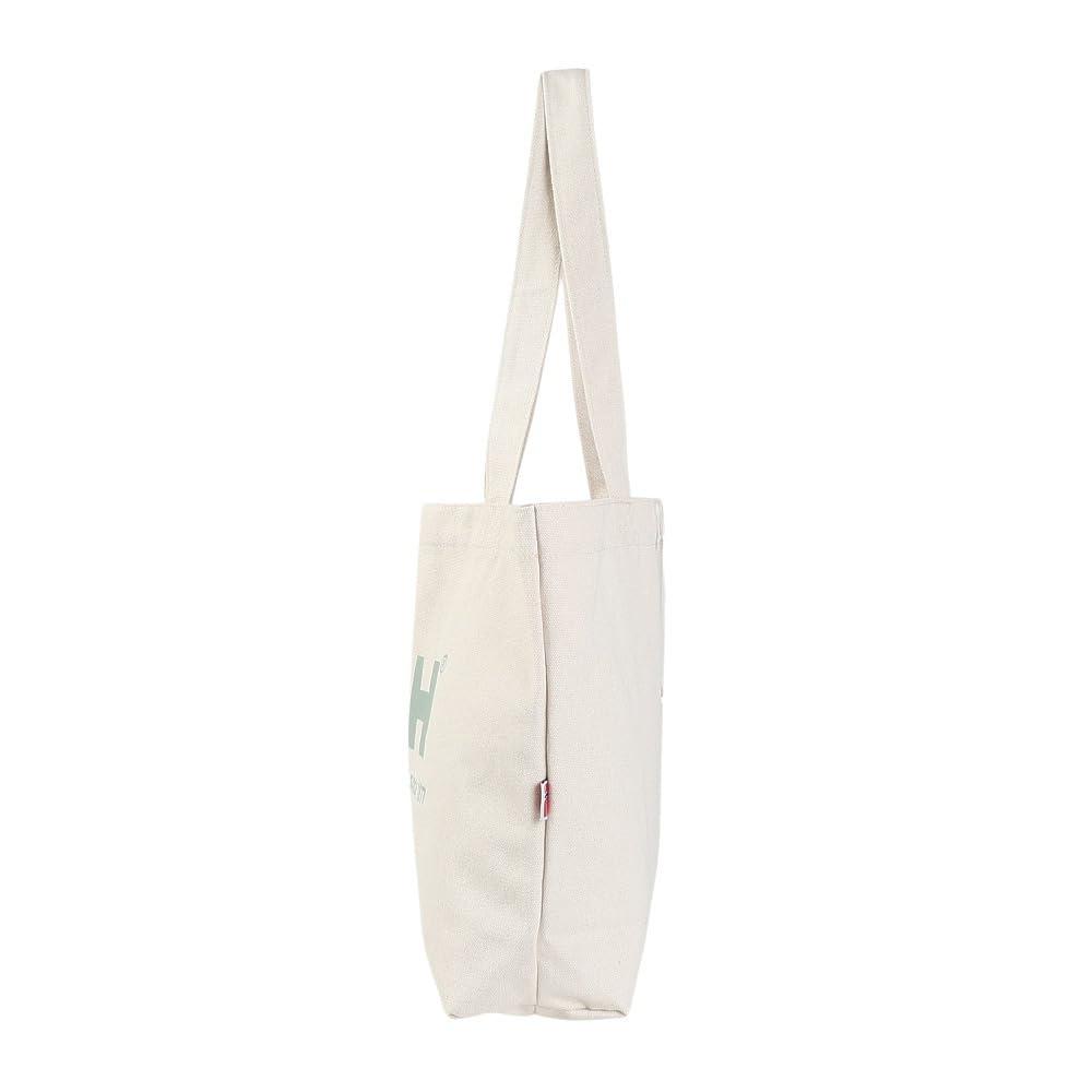 Organic Cotton Logo Tote M Haze Green