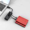 Audiophile USB3 Hub No Power No Driver Long Cable for Flexible and Data Management with (USB3.2 Gen1) 4-Port Black, Bus-Powered, Supply, Required,