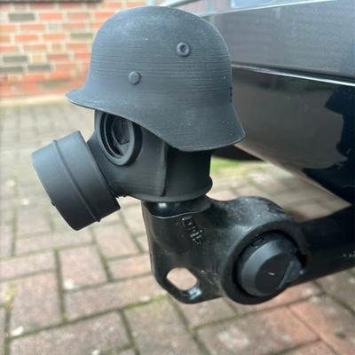 Cover Cap for Trailer Coupling Hitch Cover 3D Print Trailer Hitch Decorative Cover Trailer Plug Caps Dust Protective Cap