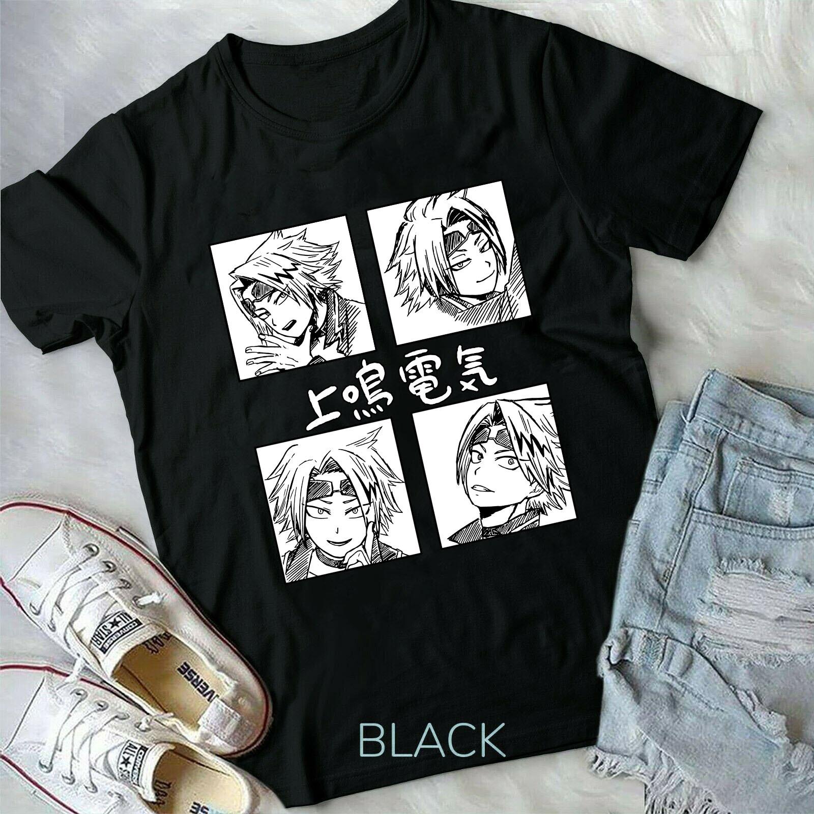 Kaminari ,Boku no Hero,Denki, Anime ,Manga,BNHA, Plus Ultra,new T-shirt Unisex T-Shirt S
