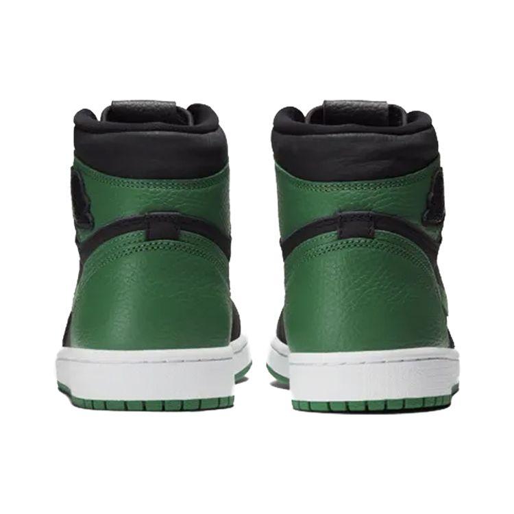 Air Jordan 1 Retro High OG Pine Green 2.0 Heren Sneakers Zwart Wit-Gym-Rood-Pine-Green 555088-030