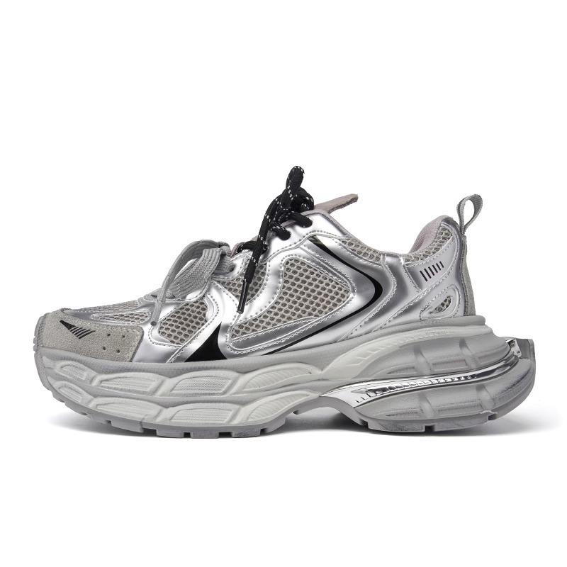 Art student~ casual dad shoes women's spring and autumn new thick-soled mesh breathable versatile sports shoes