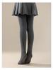 Girls' Thin Fleece Dance Tights: Warm, Thickened White Pantyhose for Autumn/Winter