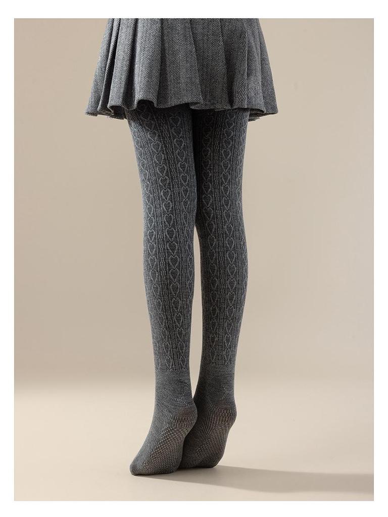 Girls' Thin Fleece Dance Tights: Warm, Thickened White Pantyhose for Autumn/Winter