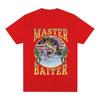 Funny Master Baiter Fishing Parody TShirt Summer Unisex Women Clothing Fashion T Shirts Cotton Short Sleeve Oversized Tshirt Tops