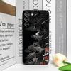 Estetyczne Stylowe Fajne Czarny Smok Nadrukowane Etui na Telefon dla Motorola Moto Edge 50 Fusion 60 40 30 Neo G34 G14 G85 G54 Miękkie Pokrowiec