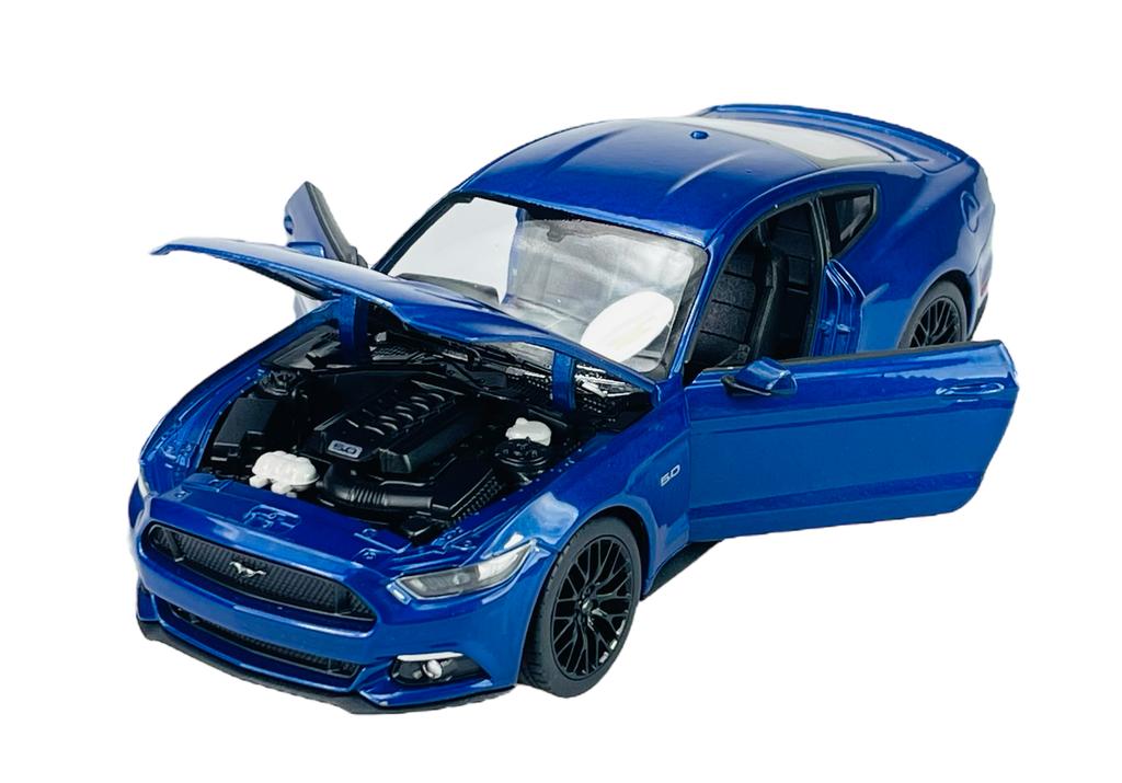 WELLY 2015 FORD MUSTANG GT BLUE 1:24 24062