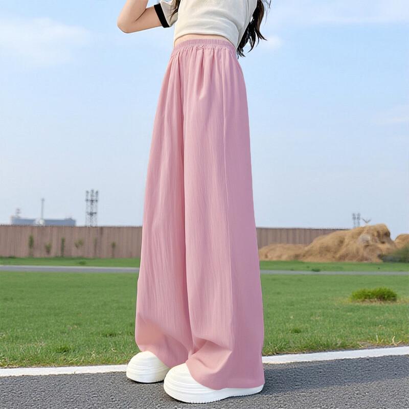 Yinfo Girls  Dopamine Ultrathin Wide-Leg Pants XXL розовый