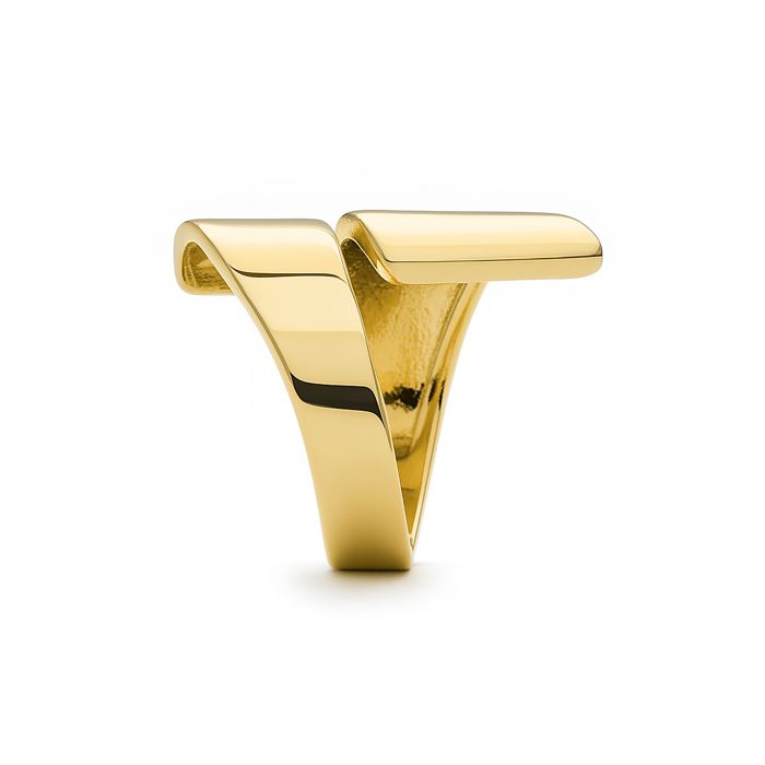 Bague - LUXENTER - Firiel - Or jaune 18 carats - 20,8 mm - Femme