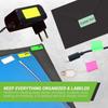 2000PCS 10 Colors Self-adhesive Stickers Multi-color Colored Stickers Office Colored Labels