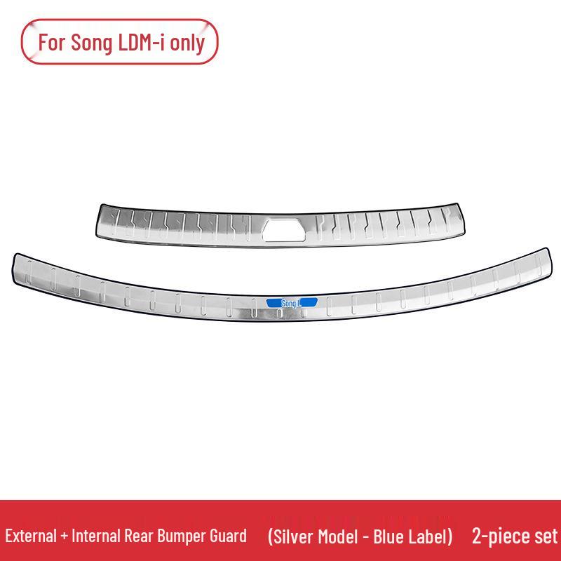 BYD Song L DMi Stainless Steel Door Sill & Trunk Protector Accessories