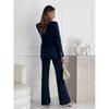 Casual Daily Double-breasted Solid Color Fashion Small Suit Jacket