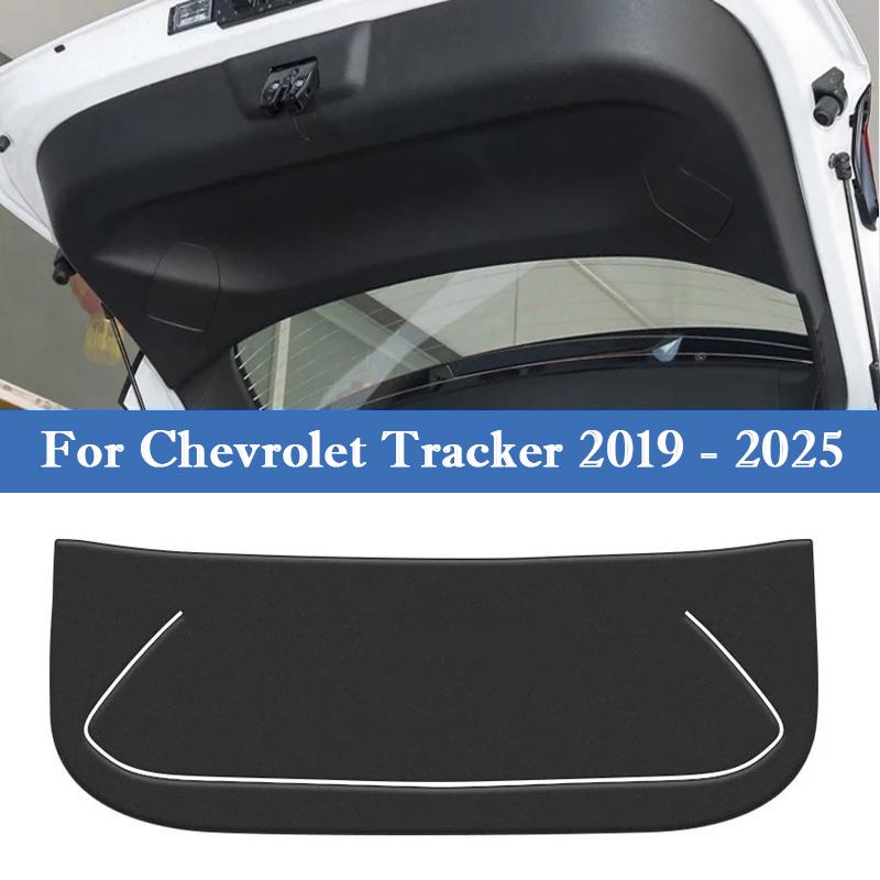 For Chevrolet Tracker RS 2019-2026 Car Trunk Door Anti Kick Pad Tailgate Anti-Scratch Protective Sticker Interior Cargo Liner