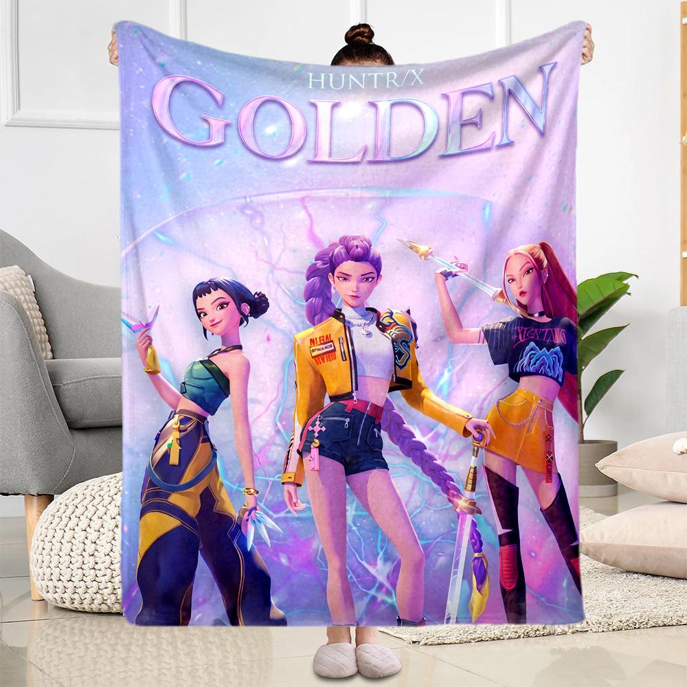 Galactic Glamour Squad Blanket Soft Warm Cozy Perfect for Sofa Couch Livingroom for All Occasions Modern Best Holiday Gift for Friends Family