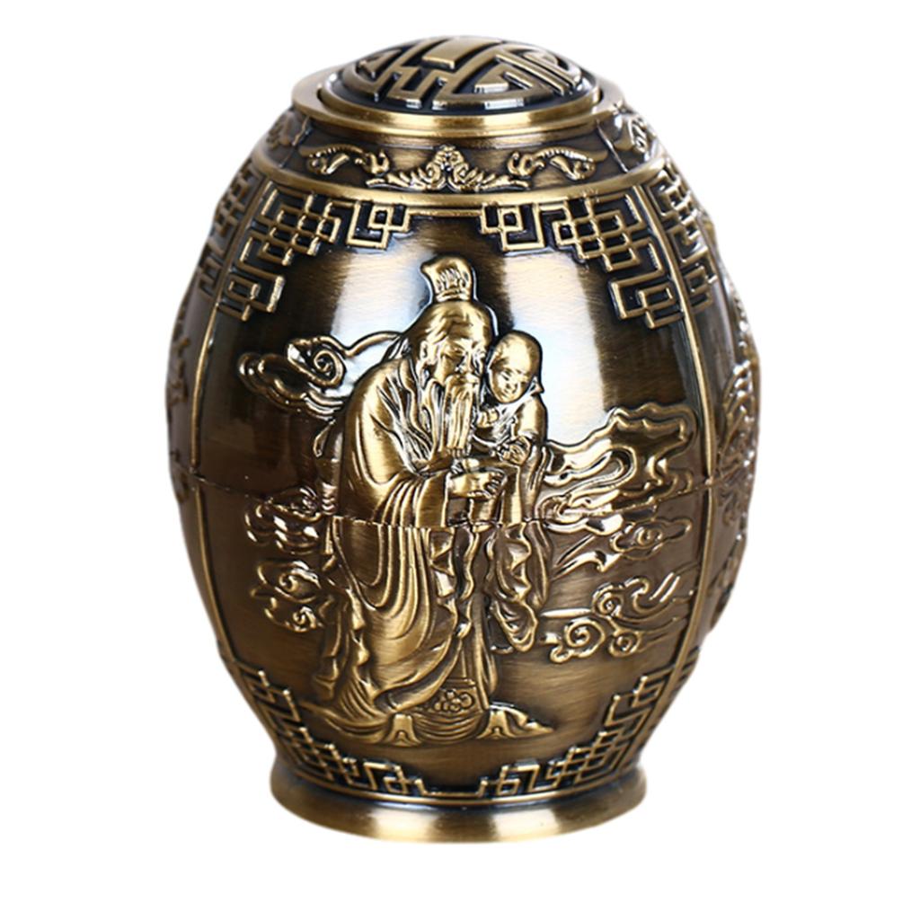 Metal Toothpick Box Household Creative Push-type Fashion Toothpick Holder Chinese Living Room Automatic Pop-up Toothpick Jar