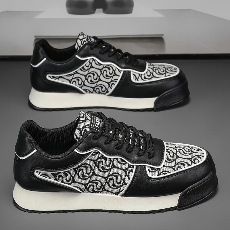 Moda Reducere Pantofi de lux din piele Casual Bărbați Pantofi retro verzi Bărbați Antrenor de designer Pantofi sport confortabili cu platformă Bărbați 2024