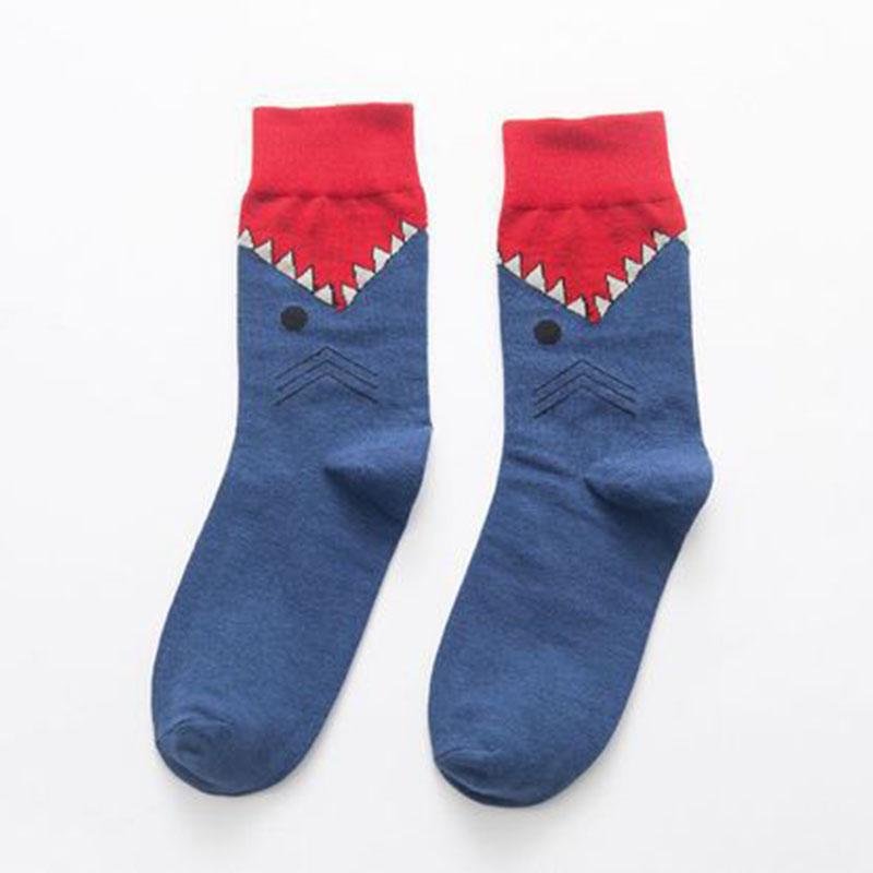 Creative High Quality Fashion Harajuku Kawaii Happy Socks Women milk Food painting Strawberry Animal Print Funny Socks Cute Sock