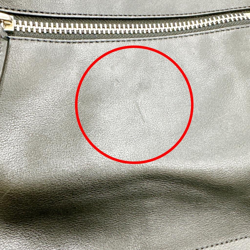 COACH Cafu Diagonal crossing Shoulder Bag leather black Women 19889 Used