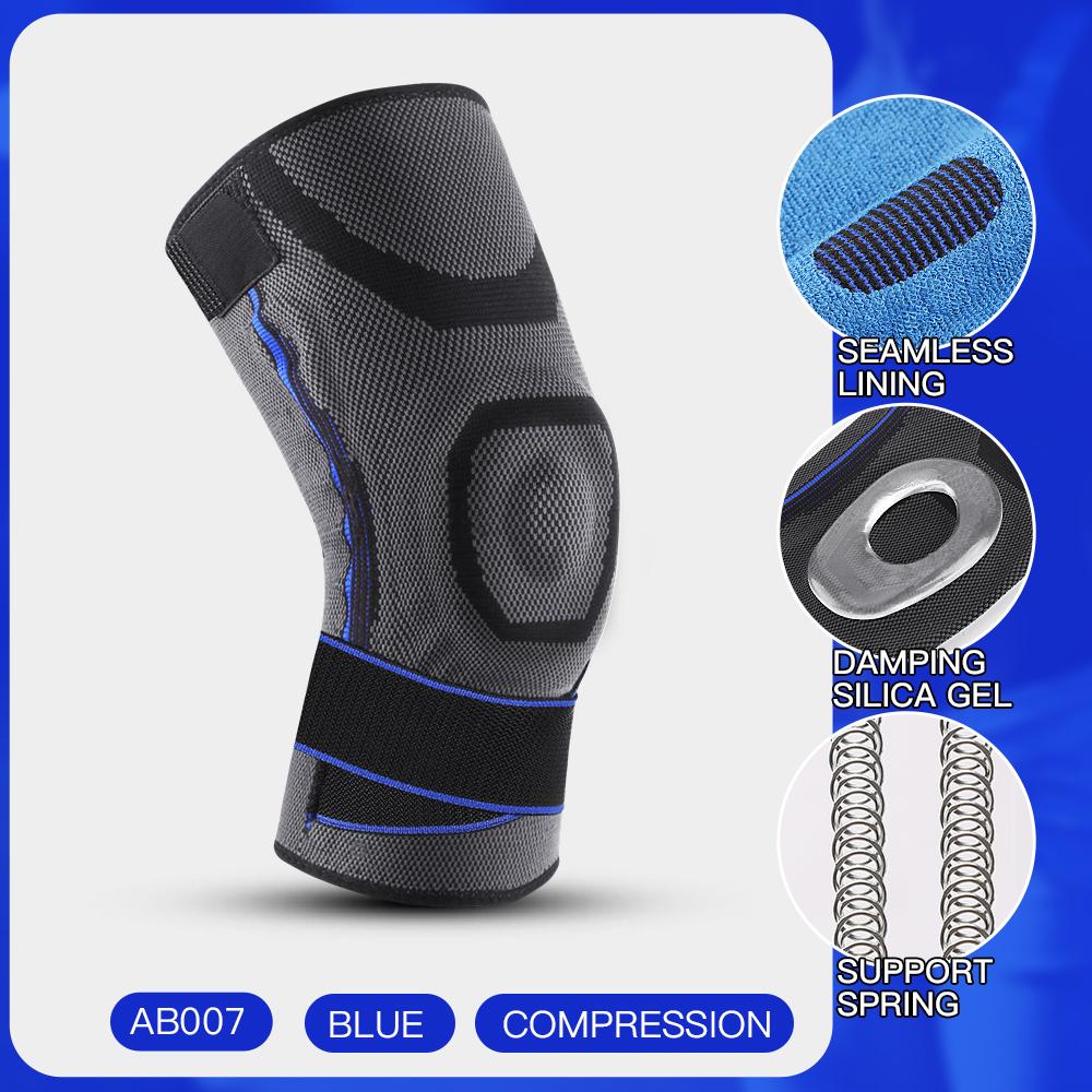 

Профессиональный уровень соревнований, защитная массажная поддержка, спортивная защита колена, пружинная поддержка, стабильная защита от давления, сухожилие M