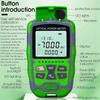 A95I-Rechargeable Portable Fiber Optic Cable Tester With RJ45 Network Testing MC70-VFL 30KM Fiber Optic Power Meter