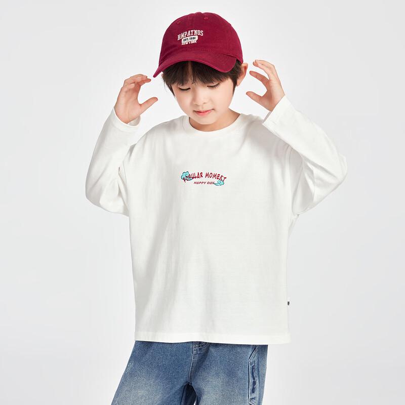 Boys' New Chinese Style Dragon Pattern Pure Cotton Long Sleeve T-shirt