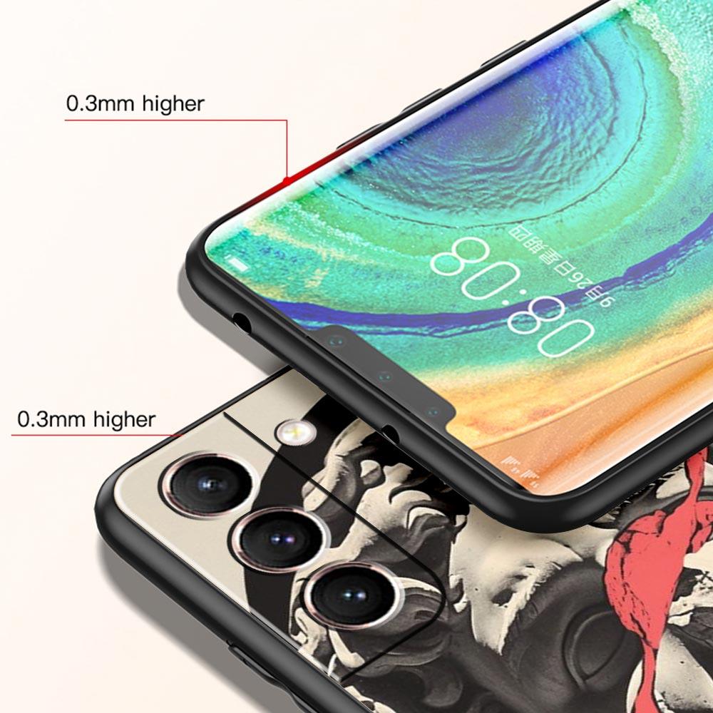 Fashion Ancient Greek Statues Phone Case for Samsung Galaxy S26 S25 S24 S23 S22 S20 S21 FE Ultra S25 Edge Plus 5G Soft TPU Cover